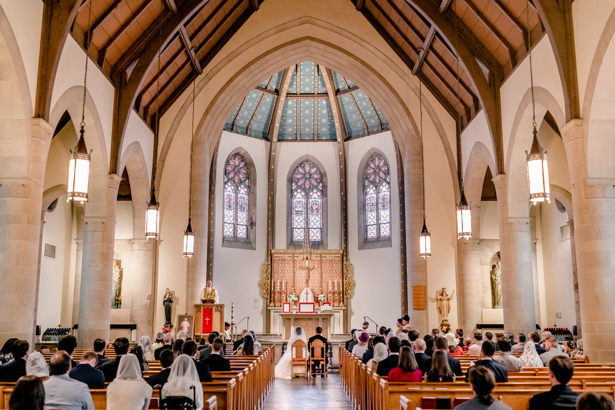 Traditional Latin Mass Wedding at St. Rita Catholic Church Virginia