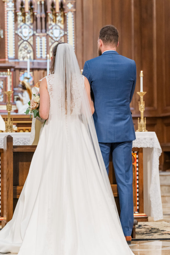 Catholic wedding at St. Thomas Aquinas Nebraska