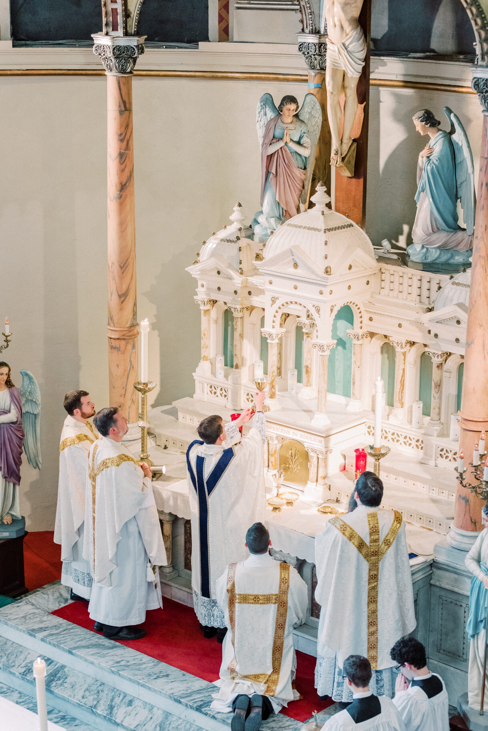 The altar at St. Stanislaus Kostka Catholic Church Pittsburg