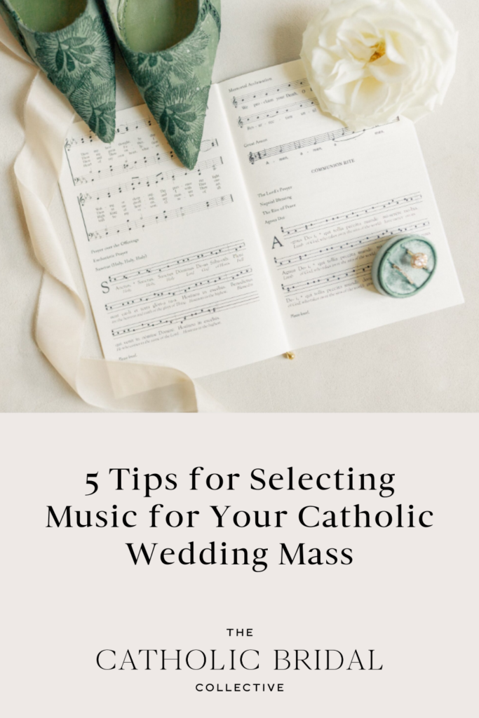 5 Tips for Selecting Music for Your Catholic Wedding Mass